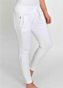 Suzy D Ultimate Joggers White