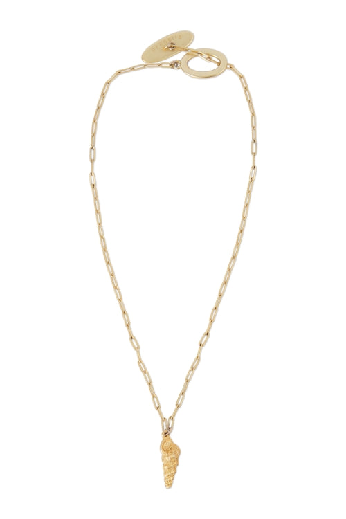 Pranella Celine  Chain Necklace with shell