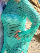 Load image into Gallery viewer, Mie Hand Made Mesh Beach Dress
