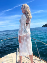 Load image into Gallery viewer, Mie Hand Made Mesh Beach Dress