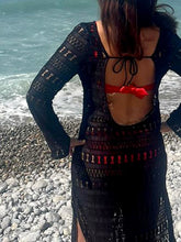 Load image into Gallery viewer, Mie Hand Made Mini Millie Beach Dress Aqua