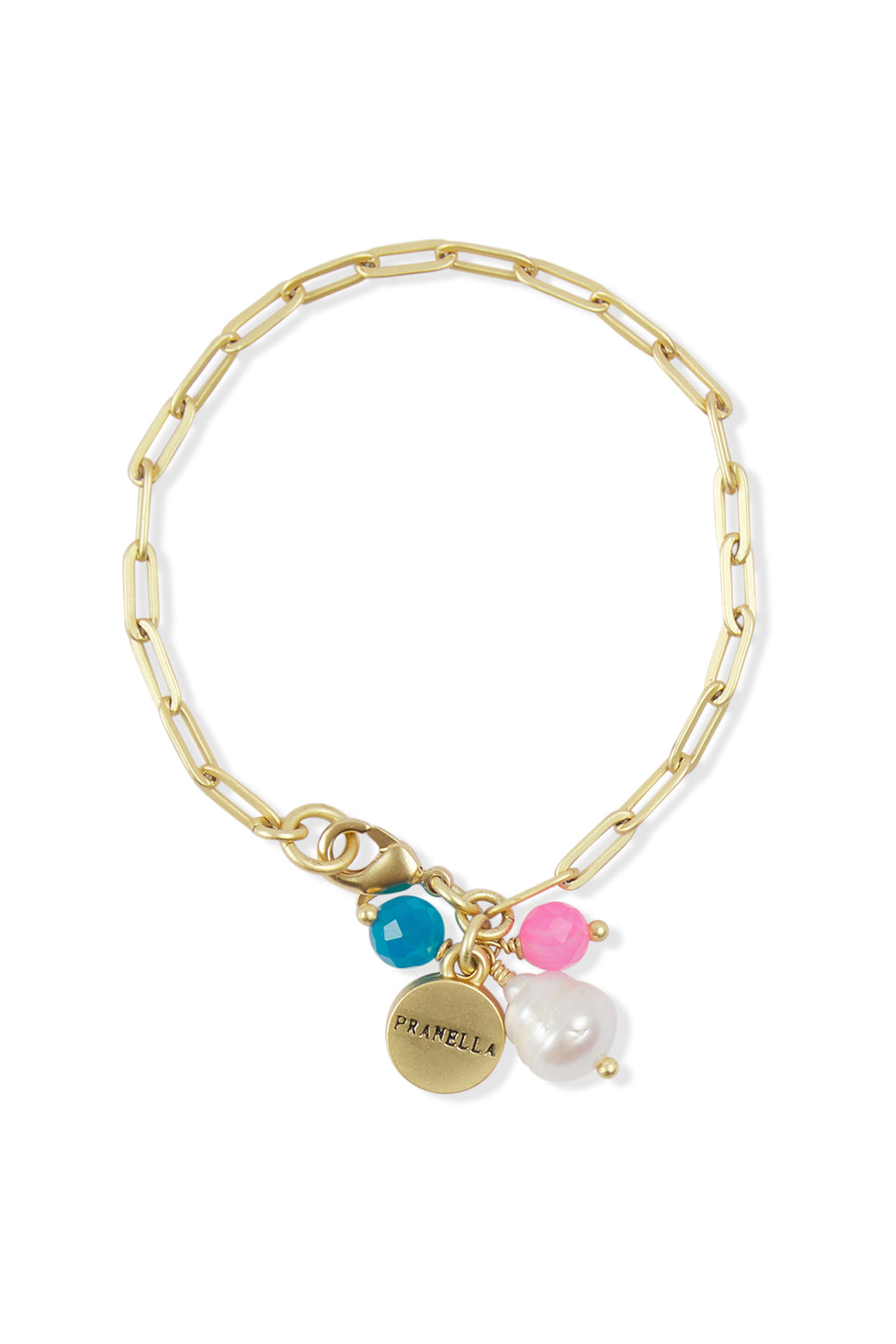 Pranella Antalya Gold Chain Bracelet