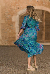 Sophia Alexia Midi Wrap Dress - Mie-Style