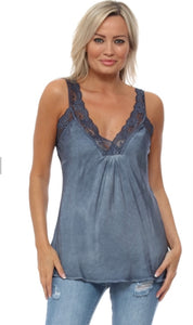 Silky lace Cami - Mie-Style