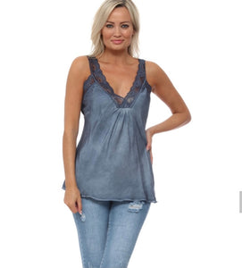 Silky lace Cami - Mie-Style